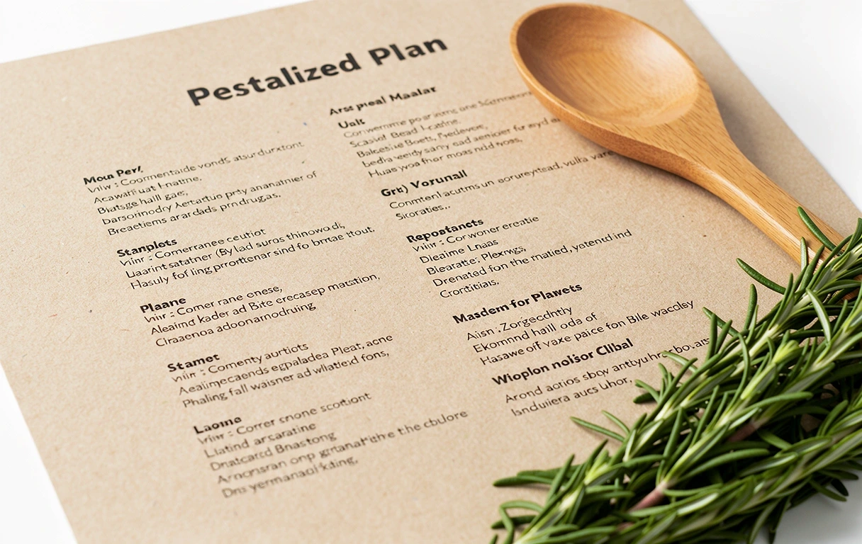 Piano nutrizionale personalizzato